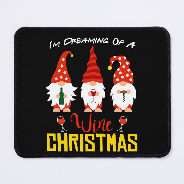 Item preview, I'm Dreaming Of A Wine Christmas Gnome Xmas Drinking designed and sold by BELASKRI STORE.