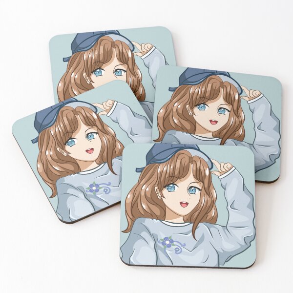 Item preview, kawaii anime girl aesthetic anime girl  designed and sold by JacinLeffler.