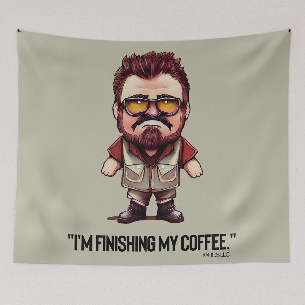 Item preview, Finishing my Coffee (Walter from The Big Lebowski) designed and sold by NuminousYes.