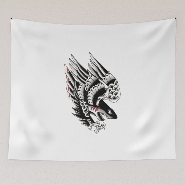 Item preview, Eagle Shark Traditional Flash design designed and sold by MarkADArt.