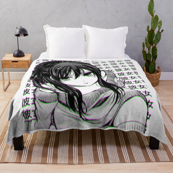 Item preview, GIRLFRIEND (BLACK AND WHITE) - SAD JAPANESE ANIME AESTHETIC designed and sold by PalmMurrdg.