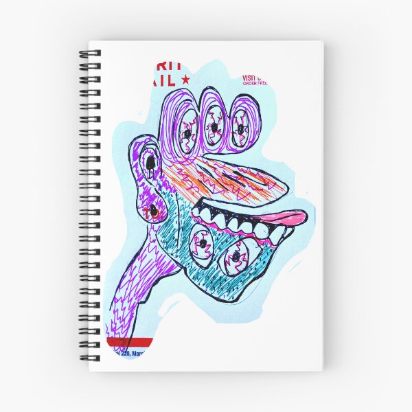 Item preview, Postal Doodle 50 designed and sold by Discordant Dreams Art.