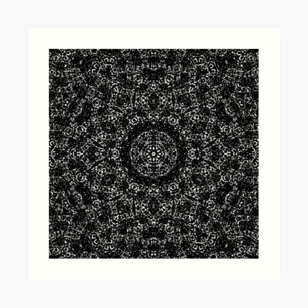 Digital Mandala S14 Art Print