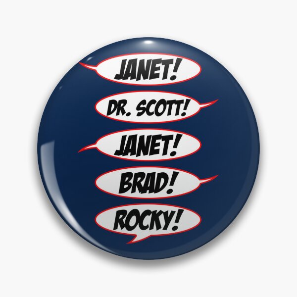 Item preview, Janet! Dr. Scott! Janet! Brad! Rocky!   designed and sold by uhyrekvienv.