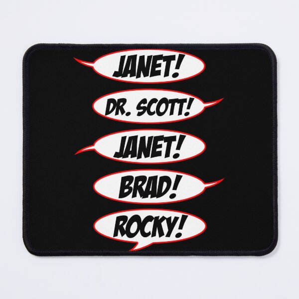Item preview, Janet! Dr. Scott! Janet! Brad! Rocky!   designed and sold by uhyrekvienv.