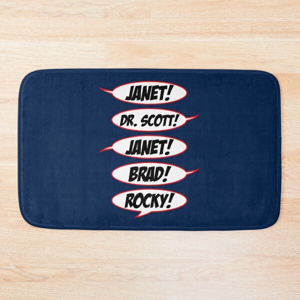 Item preview, Janet! Dr. Scott! Janet! Brad! Rocky!   designed and sold by uhyrekvienv.