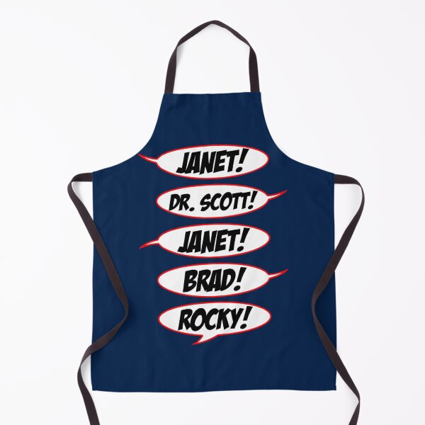 Item preview, Janet! Dr. Scott! Janet! Brad! Rocky! designed and sold by uhyrekvienv.