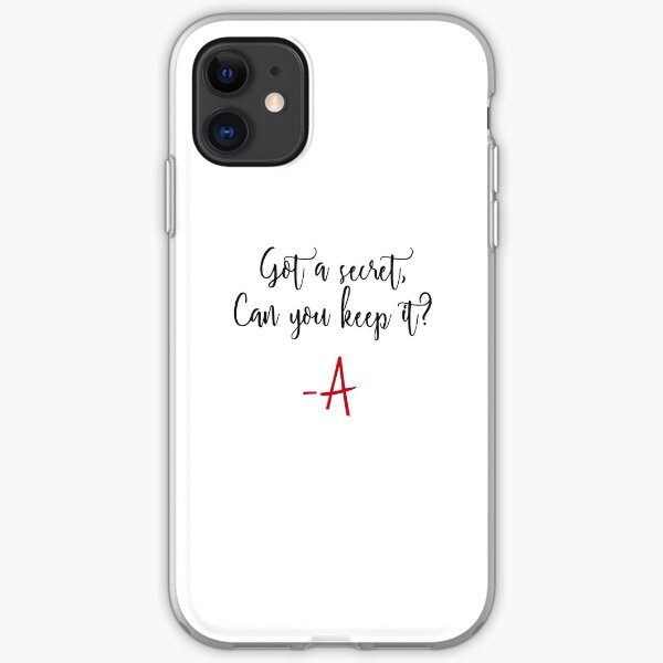 Got a secret, Can you keep it? iPhone Soft Case