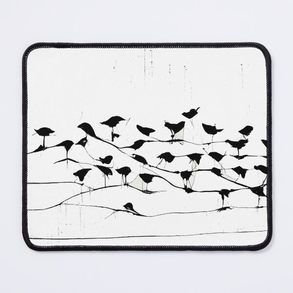 Item preview, Birds on a powerline designed and sold by digital-viking.