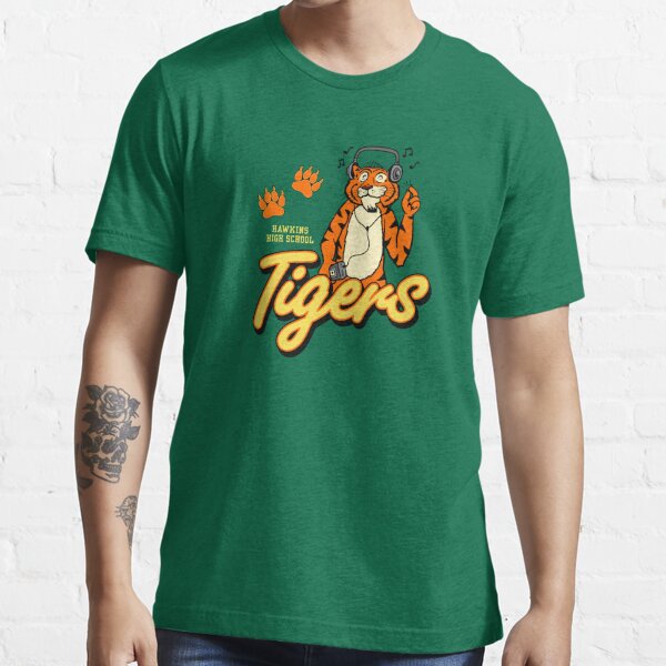 Stranger Things 4 Hawkins High School Green Logo T-Shirt