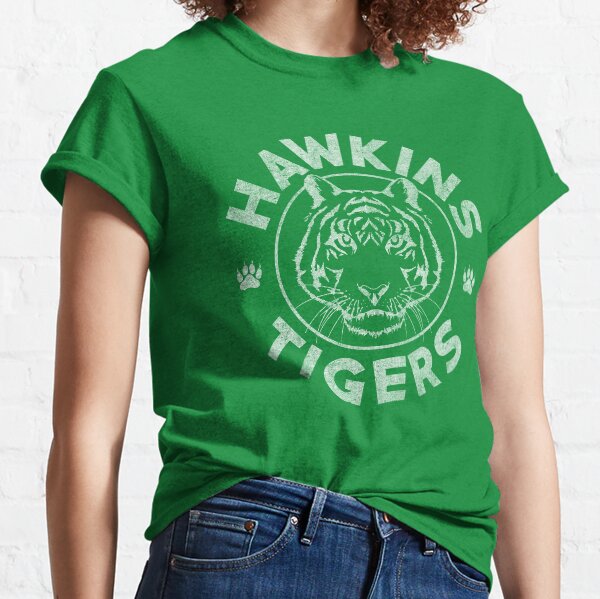 Item preview, Stranger Things 4 Hawkins High School White Logo designed and sold by FifthSun.