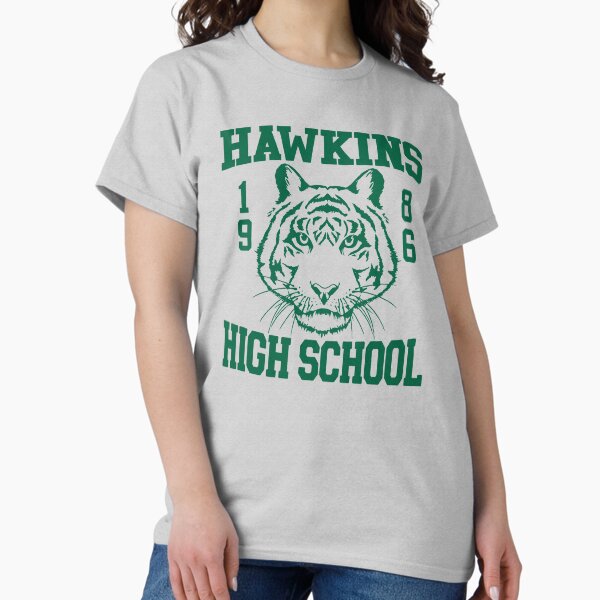 Item preview, Stranger Things 4 Hawkins High School Green Logo designed and sold by FifthSun.
