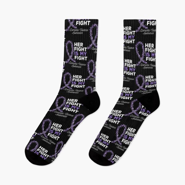 Item preview, Domestic Violence Awareness Her Fight Is My Fight designed and sold by heckforddewey.