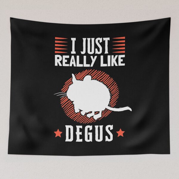 Item preview, I just like degus chilean rodent designed and sold by madgrfx.