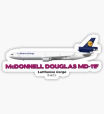 McDonnell Douglas MD-11F - Lufthansa Cargo Sticker