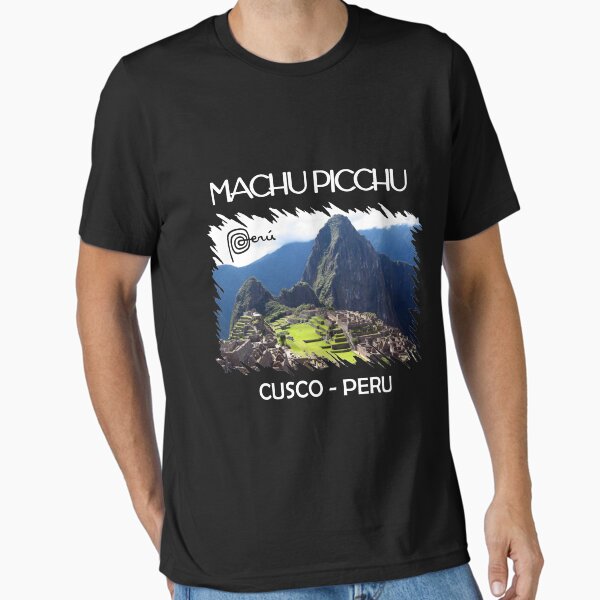 Vista previa del artículo con la obra «Machu Picchu Perú Llama Cusco», diseñado y vendido por HallelujahTees.