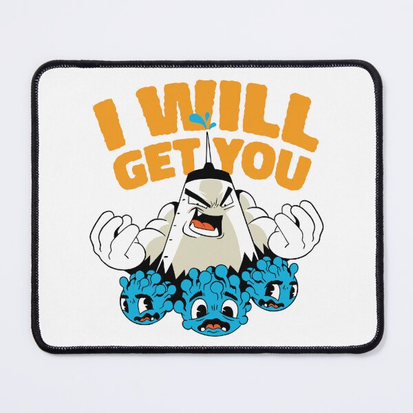 Item preview, I Will Get You - Vaccine - Virus designed and sold by bennetthuskers.