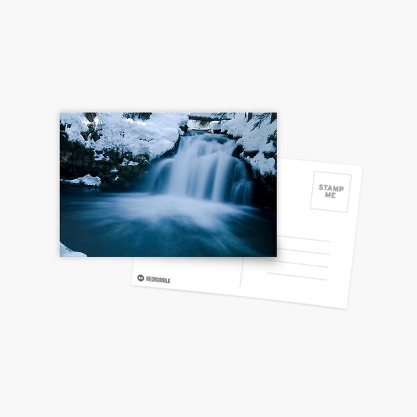 Item preview, Snowy Whitehorse Falls on Clearwater Creek # 2 designed and sold by OrPhotoJohn.