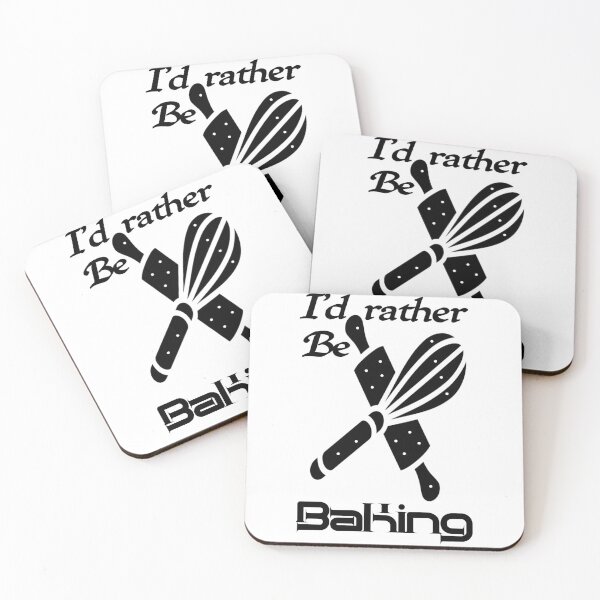 Item preview, Id rather be baking, I would rather be baking,,,V777.  designed and sold by Chakilogy.