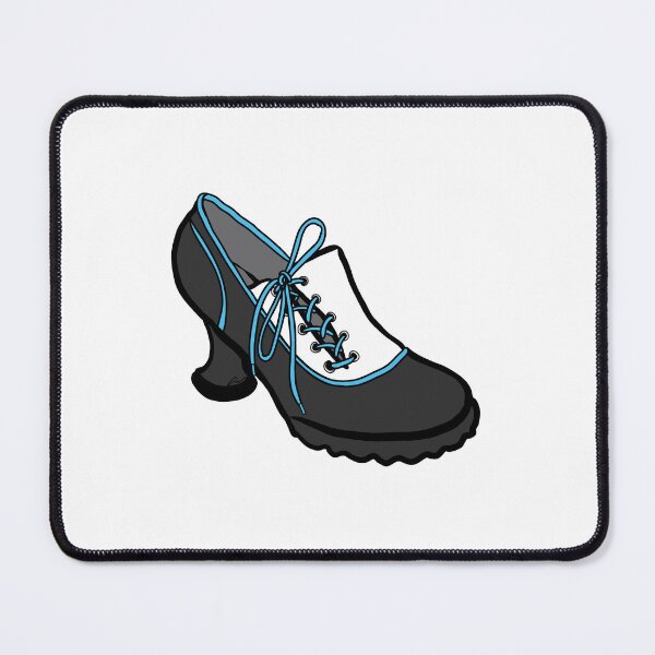 Item preview, Fluevog Bee's Knees Black/White designed and sold by anne m bray.