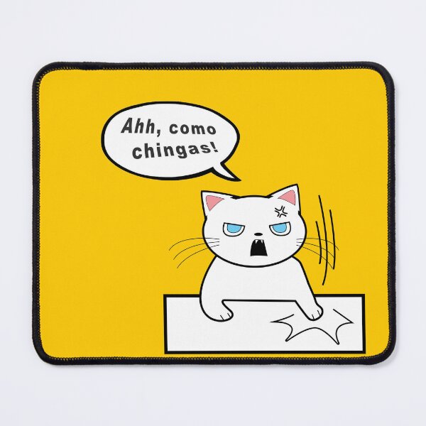 Item preview, "Ahh, como chingas!" designed and sold by Gatik.