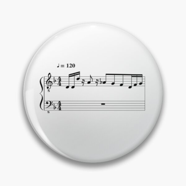 Item preview, megalovania sheet music 2 designed and sold by ironmaniac.