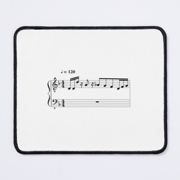 Item preview, megalovania sheet music 2 designed and sold by ironmaniac.