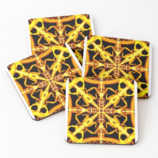 Item preview, Flame symmetrical abstract design designed and sold by corvideity.