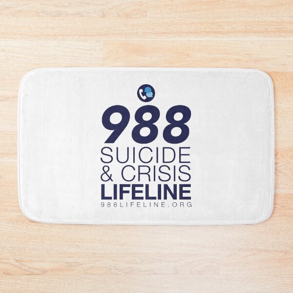 Item preview, 988 Suicide & Crisis Lifeline Art - Suicide Prevention Poster, Shirt, Hat, Sticker Decor designed and sold by Healthy Mind Art.