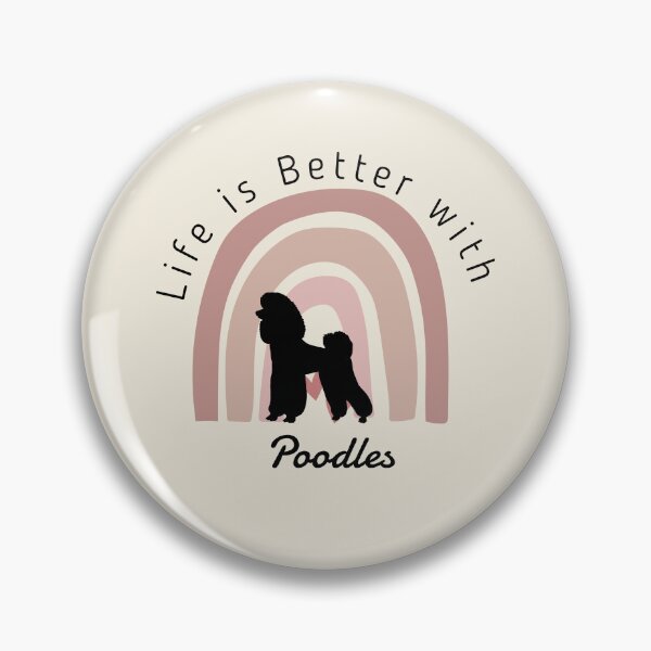 Item preview, Life Is Better With My Poodle dog designed and sold by Gamicnum.