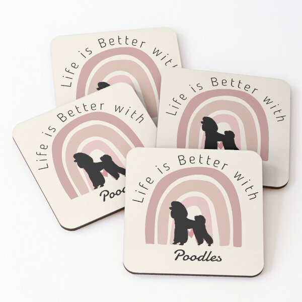 Item preview, Life Is Better With My Poodle dog designed and sold by Gamicnum.