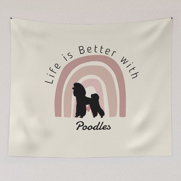 Item preview, Life Is Better With My Poodle dog designed and sold by Gamicnum.