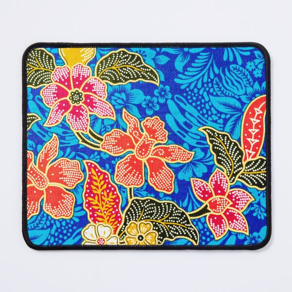 Item preview, Blue red flowers designed and sold by Zip-Zup.