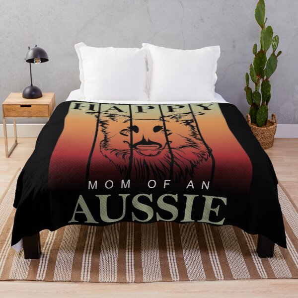 Item preview, Australia Shepherd Happy Aussie Mom designed and sold by ProMySign.