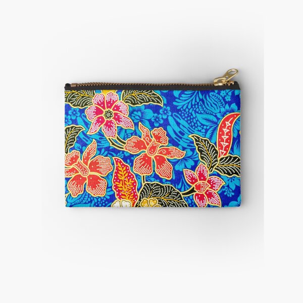 Item preview, Blue red flowers designed and sold by Zip-Zup.