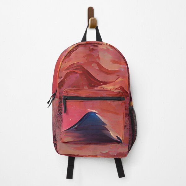 Item preview, aesthetic volcano digital painting designed and sold by zozoillustrated.