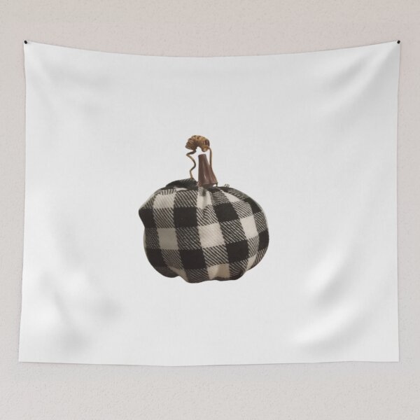 Item preview, Black and white decorative pumpkin designed and sold by TriForceDesign.