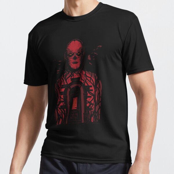 Stranger Things 4 Eleven & Vecna Silhouette T-Shirt - Online Shoping