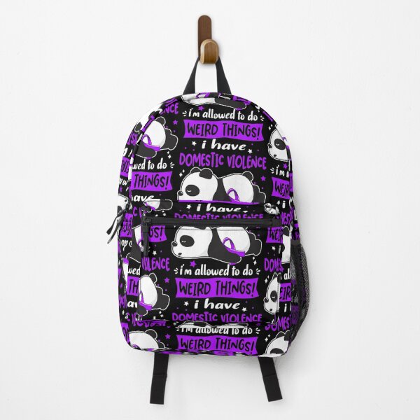 Item preview, Domestic Violence Awareness I Have Domestic Violence I'm Allowed To Do Weird Things! designed and sold by heckforddewey.