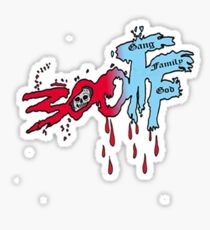 ONLY THE FAMILY 300 SHIRT Sticker