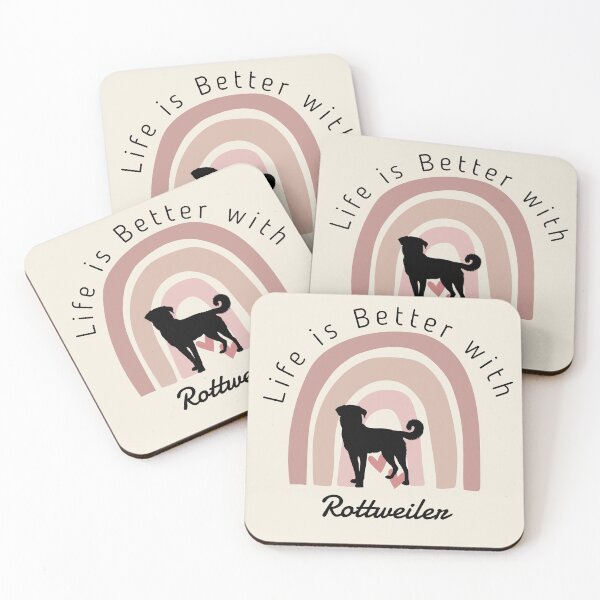 Item preview, Life Is Better With My Rottweiler Dog designed and sold by Gamicnum.