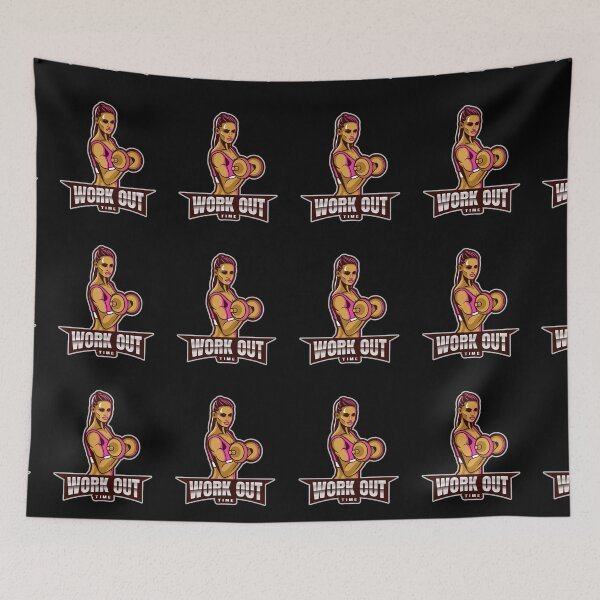 Item preview, IT'S WORKOUT TIME designed and sold by MJ96-PRO.