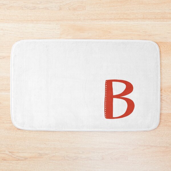 Item preview, Letter B Red initial monogram alphabet B capital designed and sold by Antique-Gifts.