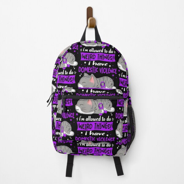 Item preview, Domestic Violence Awareness I Have Domestic Violence i'm Allowed to do Weird Things! designed and sold by heckforddewey.