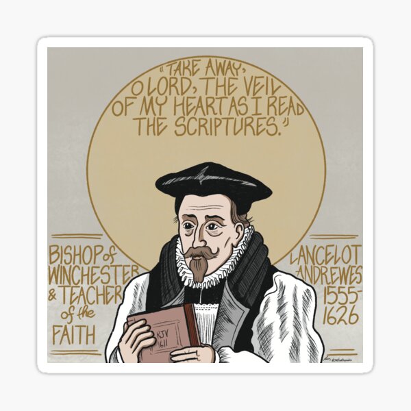 Item preview, Lancelot Andrewes (1555-1626), Bishop of Winchester & Teacher of the Faith  designed and sold by LansingCreative.