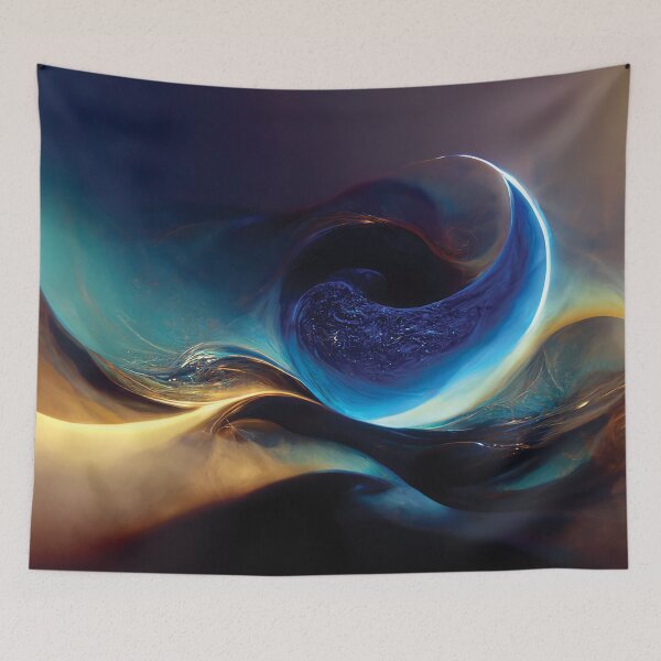 Item preview, synesthesia #4 rhapsody in blue designed and sold by Fylian.