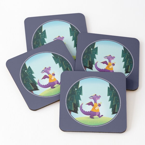 Item preview, Purple the Dragon - A walk in the forest designed and sold by BrokenPencilYYC.