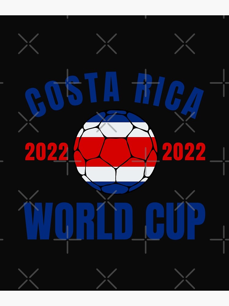 "Costa Rica World Cup" Poster for Sale by Footballomatic Redbubble