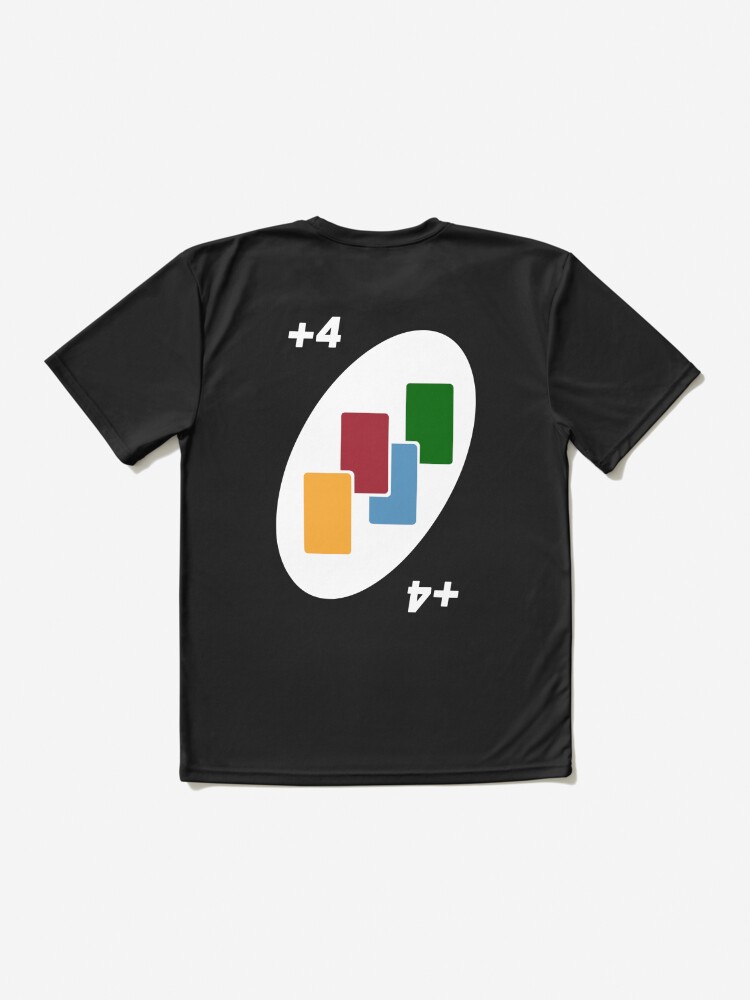 ゲーム Tシャツ 黒色 ブラック 【 GAME MATTEL UNO DRAW FOUR CARD TEE