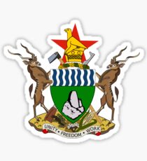 Zimbabwe Coat of Arms Sticker